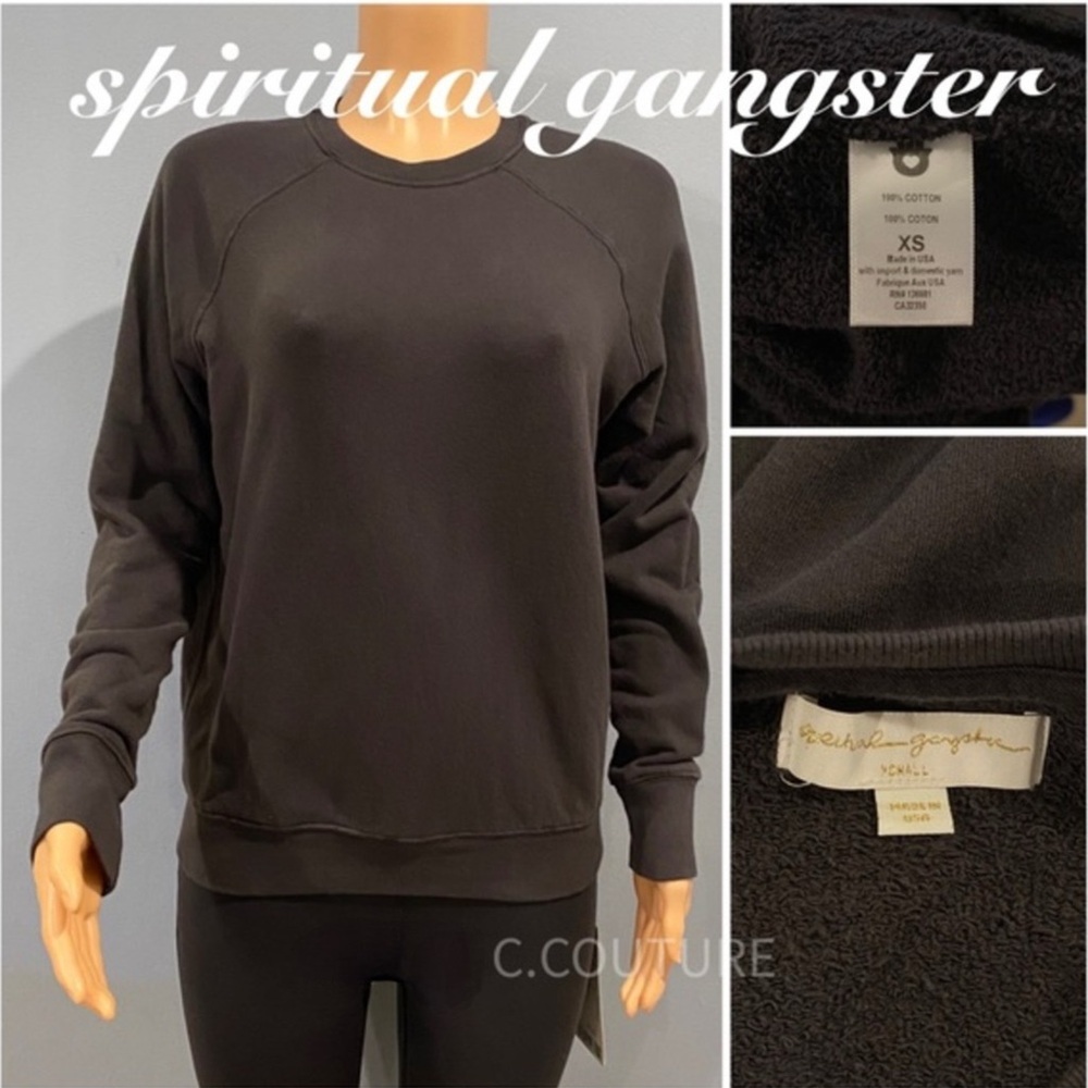 Spiritual Gangster Lounge Sweatshirt size XS read*